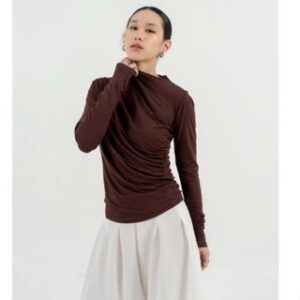 AIJO|Violet Longsleeve – Baju Atasan Wanita Terbaru Kekinian Blouse Lengan Panjang Jumbo Korea Style