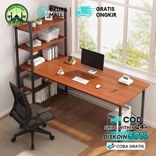 Meja Belajar Meja Kerja Meja Kantor Meja Komputer Meja Belajar Minimalis Meja Belajar Dengan Rak Buku Meja Tulis Sederhana