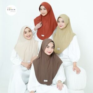 KENAN – Lana Instan Bergo Daily Hijab Size L