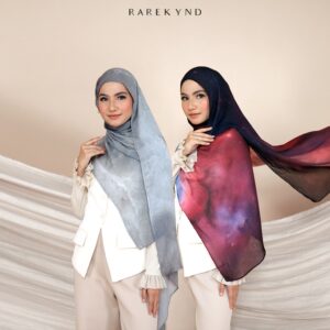 Rarekynd Hijab – Viscose Printed Modal Premium (Pashmina Motif Bahan Viscose)