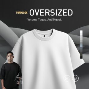No Void Minds FORMLOCK Oversized T-Shirt | Cloud