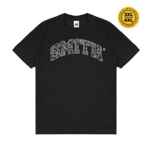 House of Smith Kaos Pria Lengan Pendek – Paisley Tshirt Black #6 – T Shirt