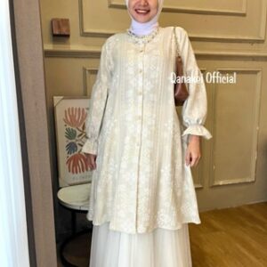 Qanakei I Aurora Blouse Etnic I Baju Atasan Wanita Terbaru Borneo Tunic I Atasan Wanita Kekinian