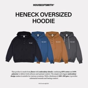 House of Smith Sweater Hoodie Oversize Pria – Heneck Oversized Hoodie