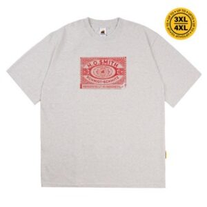 House of Smith Kaos Oversize Pria – Old Schmidt Oversized Tshirt Heather Grey – Oversize T Shirt