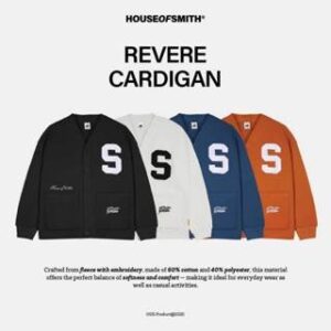 House of Smith Sweater Cardigan Pria – Revere Cardigan