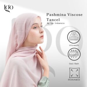 IGO Pashmina Viscose BAMBOO Premium Shawl Pasmina viscose bamboo modal viscose bamboo shawl