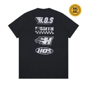 House of Smith Kaos Pria Lengan Pendek – Four Speed Tshirt Black #3 – T Shirt