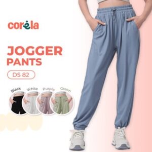 Corela Jogger Pants Delana Olahraga Wanita Wanita Training Gym Jogging Fitness Sportwear Breathable DS82