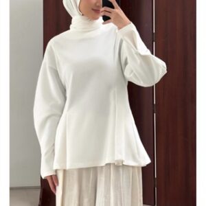 Flatere Peplum Top | Blouse Peplum Wanita | Baju Atasan Formal