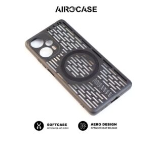 AIROCASE Softcase for Poco F3, F3 GT, F4, F5, F6, F7, F8, Pro, Ultra – IRONIC SERIES