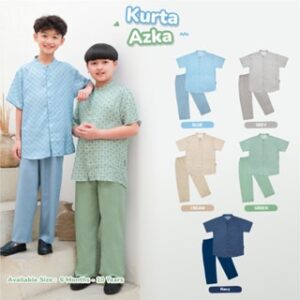 Little Me – Setelan Koko Anak Laki Laki Kurta Azka usia 6 bulan – 10 tahun / Setelan Kurta Anak