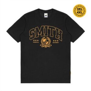 House of Smith Kaos Pria Lengan Pendek – Royals Tshirt Black #2 – T Shirt