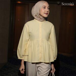 Serenita – Kyren Blouse Atasan Wanita Kekinian Best Seller Kemeja Wanita