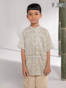 Geulis.id KIDS ARBINZA KOKO / KOKO ANAK / SARIMBIT LEBARAN / BAJU LEBARAN / KALUELLA SERIES