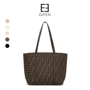 DIFEN Totebag Wanita totebag kuliah Shoulder Bag Tas Kantor Jinjing Tas Wanita Terbaru Keren COD – 7028