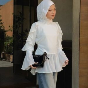 Laura Blouse | Baju Atasan Wanita | Blouse Flowy | Baju Kondangan | Korean Blouse | Baju Rampel