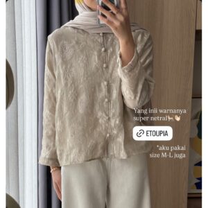 Nami Osmanthus Shirt by Fabe.co / Atasan Wanita Motif ( BANYAK SIZE )