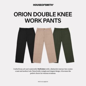 House of Smith Celana Work Pants – Orion Double Knee Work Pants – Pants