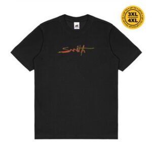 House of Smith Kaos Pria Lengan Pendek – Typoblast Tshirt Black – T Shirt