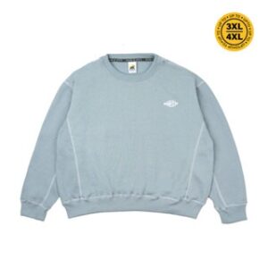 House of Smith Sweater Crewneck Boxy Pria – Void Boxy Crewneck Blue