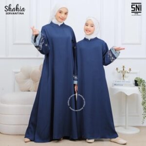 Shahia Servantina – Laiba Abaya Dress Couple Gamis Anak Perempuan Mom & Kids