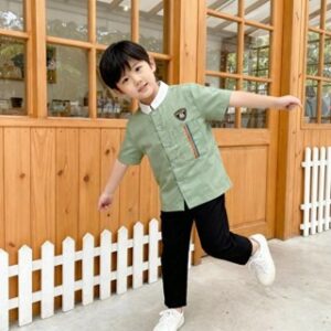 Sallamahawr – Setelan Baju Koko Anak-Anak Katun Nyaman