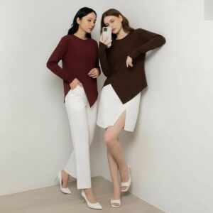 FOREVER SWEET Aurelie Asymmetrical Top Atasan Wanita Airfeels
