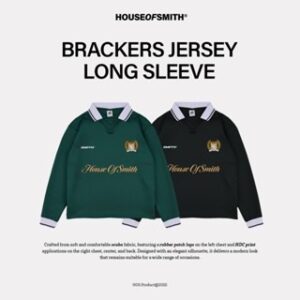 House of Smith Kaos Jersey Long Sleeve Pria – Brackers Jersey Long Sleeve – Jersey