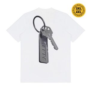 House of Smith Kaos Pria Lengan Pendek – Big Locksmith Tshirt White – T Shirt