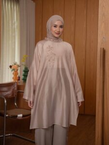Mayoutfit Selunia Tunic | Tunik Wanita Baju Kurung Malaysia Raya Melayu Lebaran Kondangan Outfit