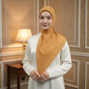 Zoya – Belva Plain Scarf – Kerudung Hijab Segiempat Polos – Bahan Soft Polyester