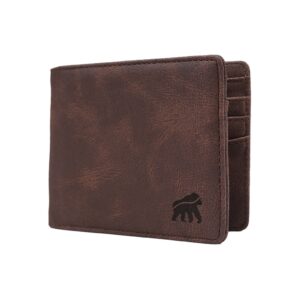 House of Smith Dompet Pria – Wallford Crazo Brown #3 – Wallet