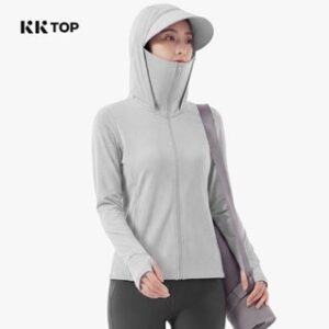 KKTOP – Jaket Anti UV Premium Jaket Olahraga Wanita UPF50+ (J006)