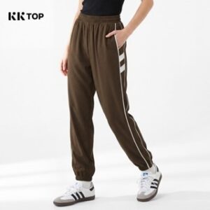 KKTOP – Celana Jogger Wanita Longgar Sport Sejuk & Lembut untuk Running, Badminton, Padel(Jogger001)