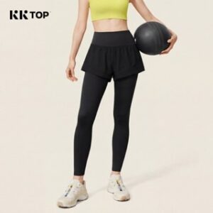 KKTOP – Legging 2in1 Sport Wanita High Waist untuk Running, Yoga & Padel (C006)