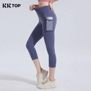 KKTOP – Legging Olahraga Wanita High Waist 7/8 – Yoga, Gym, Joging & Padel (L003)