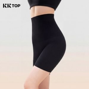 KKTOP – Legging Hotpants Wanita Highwaist – Celana Pendek Sport Yoga Gym Nyaman Plus Size(L004)