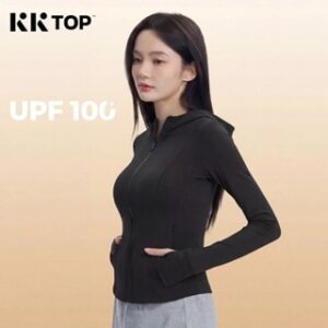 KKTOP Swift Contour Jacket – Jaket Olahraga Wanita Anti UV Ice Silk Hoodie Fit Body Yoga Gym(J032/033)