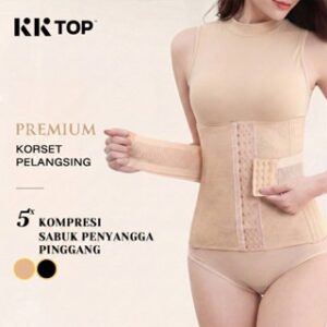 KKTOP – Korset Sabuk Pelangsing Perut Buncit Double Kompresi Nyaman 24 Jam (corset 06)